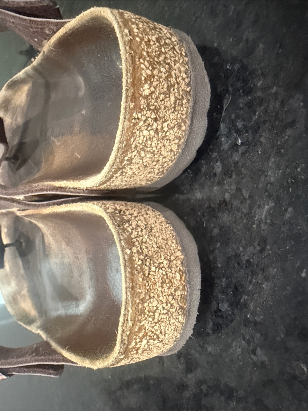 Birkenstock Brown Gizeh Leather Thong - Picture 7 of 12